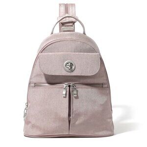 Baggallini Blush Shimmer Naples Convertible Backpack/NWT